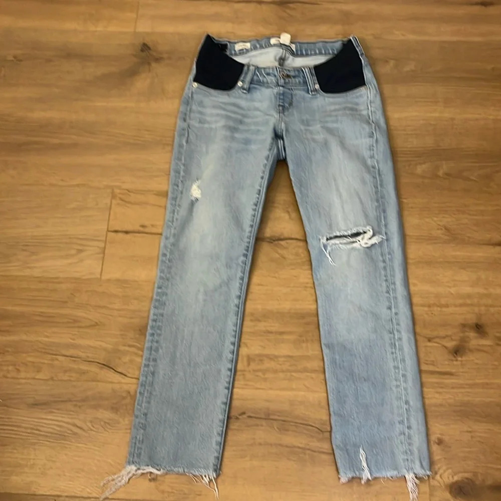 Madewell | The Maternity Perfect Vintage denim jeans Women’s size 25 adjustable